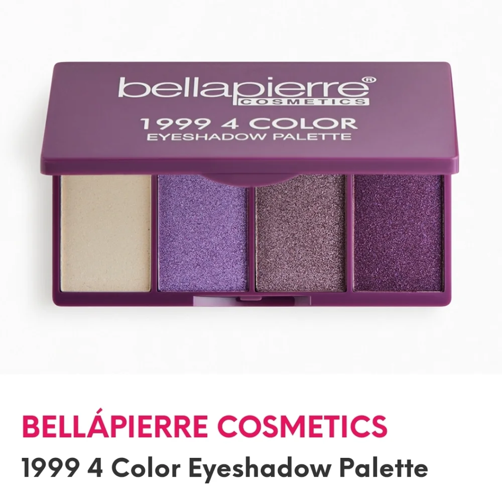 NEW BELLAPIERRE COSMETICS 1999 4 color eyeshadow palette